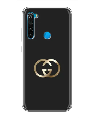 Чехол для Xiaomi Redmi Note 8 с картинкой «Минимализм Gucci»