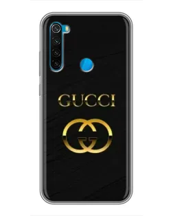 Чехол для Xiaomi Redmi Note 8 с картинкой «Золотой логотип Gucci» Чехол для Xiaomi Redmi Note 8 с картинкой «Золотой логотип Gucci»