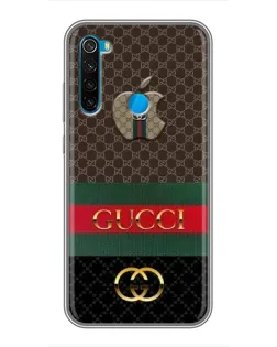 Чехол для Xiaomi Redmi Note 8 с картинкой «Gucci — брендированный десерт» Чехол для Xiaomi Redmi Note 8 с картинкой «Gucci — брендированный десерт»