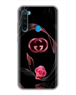 Чехол для Xiaomi Redmi Note 8 с картинкой «Gucci — неоновая роза» Чехол для Xiaomi Redmi Note 8 с картинкой «Gucci — неоновая роза»