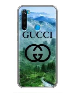 Чехол для Xiaomi Redmi Note 8 с картинкой «Gucci — горный пейзаж» Чехол для Xiaomi Redmi Note 8 с картинкой «Gucci — горный пейзаж»