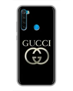 Чехол для Xiaomi Redmi Note 8 с картинкой «Gucci — золото на черном» Чехол для Xiaomi Redmi Note 8 с картинкой «Gucci — золото на черном»