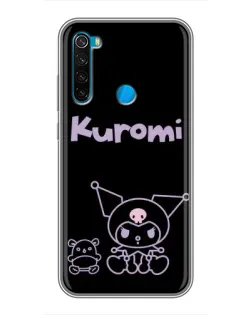 Чехол для Xiaomi Redmi Note 8 с картинкой «Kuromi — черный минимализм» Чехол для Xiaomi Redmi Note 8 с картинкой «Kuromi — черный минимализм»