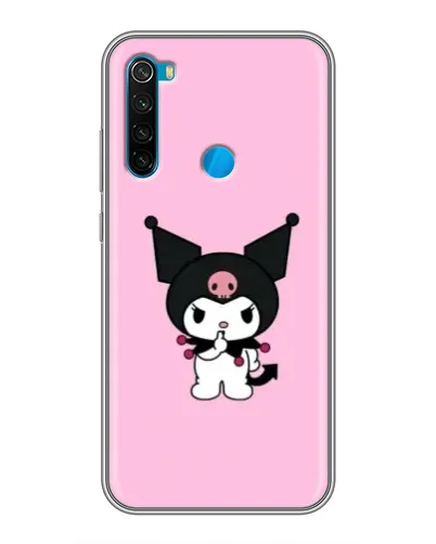 Чехол для Xiaomi Redmi Note 8 с картинкой «Kuromi — розовая нежность»