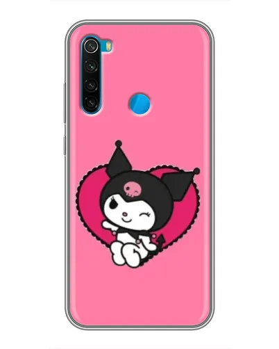 Чехол для Xiaomi Redmi Note 8 с картинкой «Kuromi — любовь в сердце»