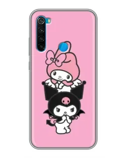 Чехол для Xiaomi Redmi Note 8 с картинкой «My Melody и Kuromi» Чехол для Xiaomi Redmi Note 8 с картинкой «My Melody и Kuromi»