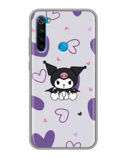 Чехол для Xiaomi Redmi Note 8 с картинкой «Kuromi и лавандовые сердца» Чехол для Xiaomi Redmi Note 8 с картинкой «Kuromi и лавандовые сердца»