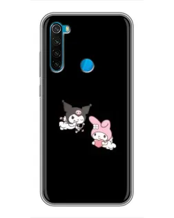Чехол для Xiaomi Redmi Note 8 с картинкой «My Melody и Kuromi» Чехол для Xiaomi Redmi Note 8 с картинкой «My Melody и Kuromi»