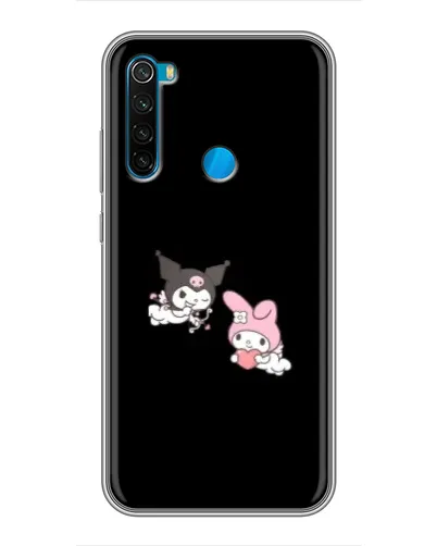 Чехол для Xiaomi Redmi Note 8 с картинкой «My Melody и Kuromi»