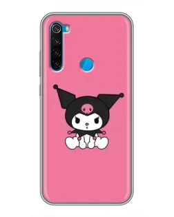 Чехол для Xiaomi Redmi Note 8 с картинкой «Хмурая Kuromi» Чехол для Xiaomi Redmi Note 8 с картинкой «Хмурая Kuromi»