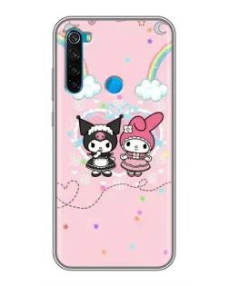 Чехол для Xiaomi Redmi Note 8 с картинкой «My Melody и Kuromi» Чехол для Xiaomi Redmi Note 8 с картинкой «My Melody и Kuromi»