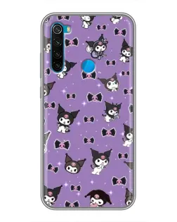 Чехол для Xiaomi Redmi Note 8 с картинкой «Kuromi — паттерн» Чехол для Xiaomi Redmi Note 8 с картинкой «Kuromi — паттерн»