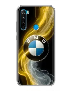 Чохол для Xiaomi Redmi Note 8 з картинкою «Золотистий дим BMW» Чохол для Xiaomi Redmi Note 8 з картинкою «Золотистий дим BMW»