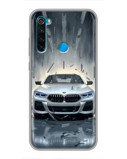 Чохол для Xiaomi Redmi Note 8 з картинкою «BMW у світлі фар» Чохол для Xiaomi Redmi Note 8 з картинкою «BMW у світлі фар»