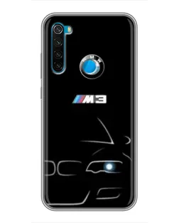 Чохол для Xiaomi Redmi Note 8 з картинкою «Мінімалістичний принт BMW M3» Чохол для Xiaomi Redmi Note 8 з картинкою «Мінімалістичний принт BMW M3»
