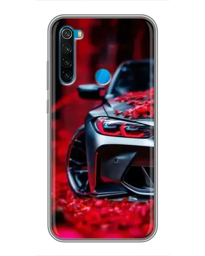 Чохол для Xiaomi Redmi Note 8 з картинкою «Спортивна BMW та квіти» Чохол для Xiaomi Redmi Note 8 з картинкою «Спортивна BMW та квіти»