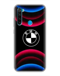 Чохол для Xiaomi Redmi Note 8 з картинкою «Логотип BMW та неонові дуги» Чохол для Xiaomi Redmi Note 8 з картинкою «Логотип BMW та неонові дуги»
