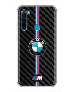 Чохол для Xiaomi Redmi Note 8 з картинкою «Емблема BMW та карбон» Чохол для Xiaomi Redmi Note 8 з картинкою «Емблема BMW та карбон»