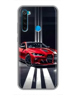 Чохол для Xiaomi Redmi Note 8 з картинкою «Червона BMW на дорозі» Чохол для Xiaomi Redmi Note 8 з картинкою «Червона BMW на дорозі»