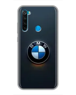 Чохол для Xiaomi Redmi Note 8 з картинкою «Логотип BMW — мінімалізм» Чохол для Xiaomi Redmi Note 8 з картинкою «Логотип BMW — мінімалізм»