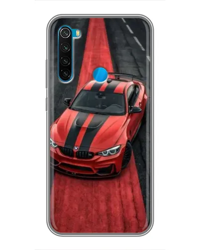 Чохол для Xiaomi Redmi Note 8 з картинкою «BMW на червоній доріжці» Чохол для Xiaomi Redmi Note 8 з картинкою «BMW на червоній доріжці»