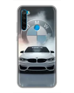 Чохол для Xiaomi Redmi Note 8 з картинкою «BMW в білому диму» Чохол для Xiaomi Redmi Note 8 з картинкою «BMW в білому диму»