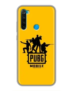 Чехол для Xiaomi Redmi Note 8 с картинкой «BMW M-Power — карбон»