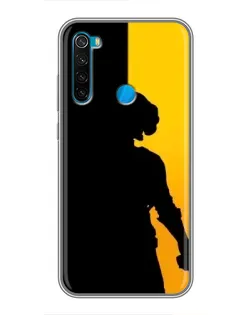 Чехол для Xiaomi Redmi Note 8 с картинкой «Тень воина PUBG»