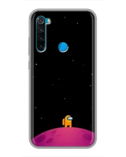 Чохол для Xiaomi Redmi Note 8 з картинкою «Самотній герой на планеті» Чохол для Xiaomi Redmi Note 8 з картинкою «Самотній герой на планеті»