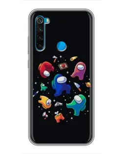 Чохол для Xiaomi Redmi Note 8 з картинкою «Among Us космос» Чохол для Xiaomi Redmi Note 8 з картинкою «Among Us космос»