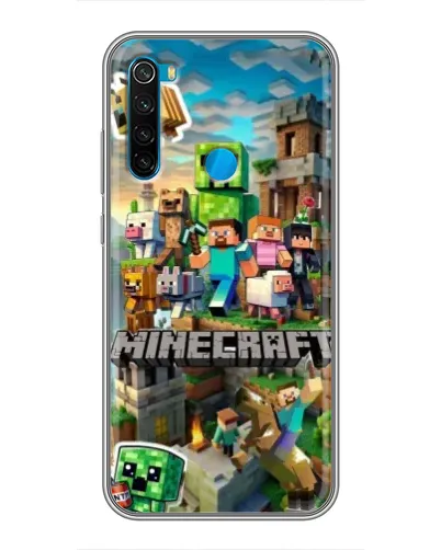 Чохол для Xiaomi Redmi Note 8 з картинкою «Замок Minecraft» Чохол для Xiaomi Redmi Note 8 з картинкою «Замок Minecraft»