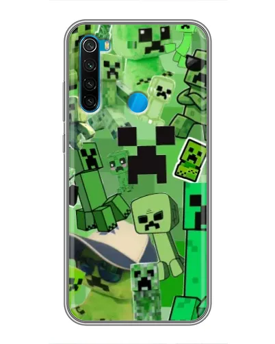 Чохол для Xiaomi Redmi Note 8 з картинкою «Кріпери Minecraft» Чохол для Xiaomi Redmi Note 8 з картинкою «Кріпери Minecraft»