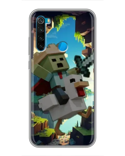 Чохол для Xiaomi Redmi Note 8 з картинкою «Стів та гусь»