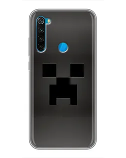 Чохол для Xiaomi Redmi Note 8 з картинкою «Чорний кріпер градієнт»