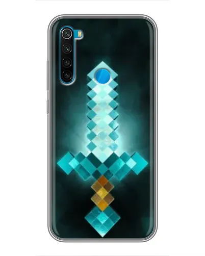 Чохол для Xiaomi Redmi Note 8 з картинкою «Алмазний меч неон»