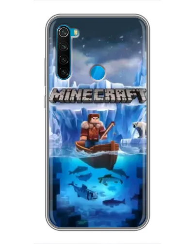 Чохол для Xiaomi Redmi Note 8 з картинкою «Minecraft льодянийсвіт» Чохол для Xiaomi Redmi Note 8 з картинкою «Minecraft льодянийсвіт»