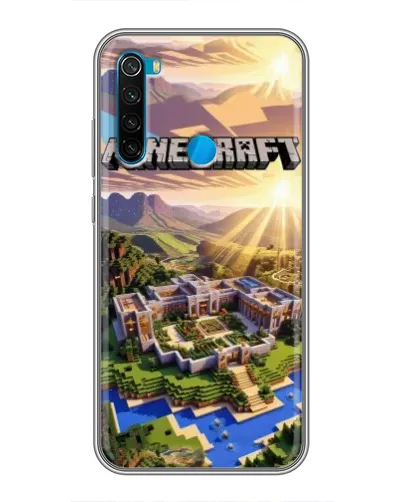 Чохол для Xiaomi Redmi Note 8 з картинкою «Minecraft панорама» Чохол для Xiaomi Redmi Note 8 з картинкою «Minecraft панорама»