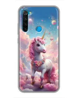 Чехол для Xiaomi Redmi Note 8 с картинкой «Единорог среди облаков» Чехол для Xiaomi Redmi Note 8 с картинкой «Единорог среди облаков»