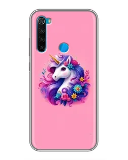 Чехол для Xiaomi Redmi Note 8 с картинкой «Сказочный единорог» Чехол для Xiaomi Redmi Note 8 с картинкой «Сказочный единорог»