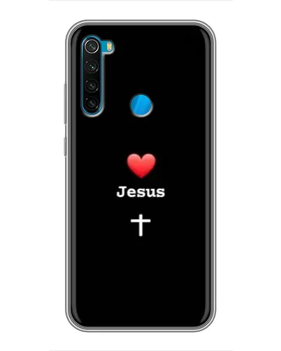 Чохол для Xiaomi Redmi Note 8 з картинкою «Серце - Jesus» Чохол для Xiaomi Redmi Note 8 з картинкою «Серце - Jesus»