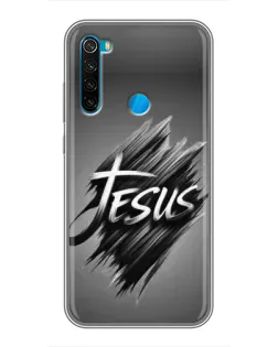 Чохол для Xiaomi Redmi Note 8 з картинкою «Напис Jesus Graffiti»