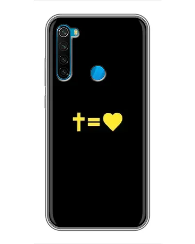 Чохол для Xiaomi Redmi Note 8 з картинкою «Серце та Хрест» Чохол для Xiaomi Redmi Note 8 з картинкою «Серце та Хрест»