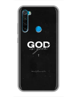 Чохол для Xiaomi Redmi Note 8 з картинкою «GOD — Бог над усім»