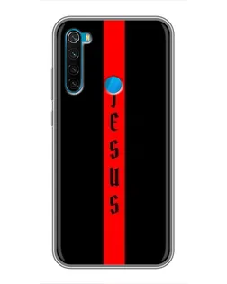 Чохол для Xiaomi Redmi Note 8 з картинкою «Червона лінія віри»