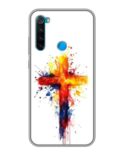 Чохол для Xiaomi Redmi Note 8 з картинкою «Акварельний хрест» Чохол для Xiaomi Redmi Note 8 з картинкою «Акварельний хрест»