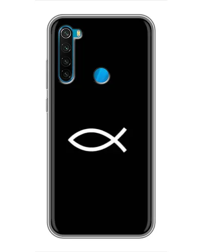 Чехол для Xiaomi Redmi Note 8 с картинкой «Символ рыбы Jesus» Чехол для Xiaomi Redmi Note 8 с картинкой «Символ рыбы Jesus»