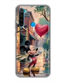 Чехол для Xiaomi Redmi Note 8 с картинкой «Микки и шарик-сердце» Чехол для Xiaomi Redmi Note 8 с картинкой «Микки и шарик-сердце»