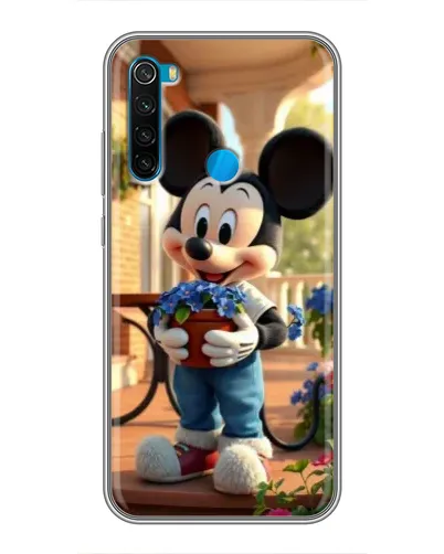 Чохол для Xiaomi Redmi Note 8 з картинкою «Міккі садівник» Чохол для Xiaomi Redmi Note 8 з картинкою «Міккі садівник»