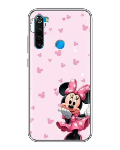 Чохол для Xiaomi Redmi Note 8 з картинкою «Мінні Маус та сердечка» Чохол для Xiaomi Redmi Note 8 з картинкою «Мінні Маус та сердечка»