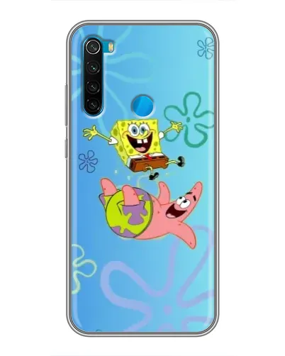 Чехол для Xiaomi Redmi Note 8 с картинкой «Спанч Боб и Патрик» Чехол для Xiaomi Redmi Note 8 с картинкой «Спанч Боб и Патрик»